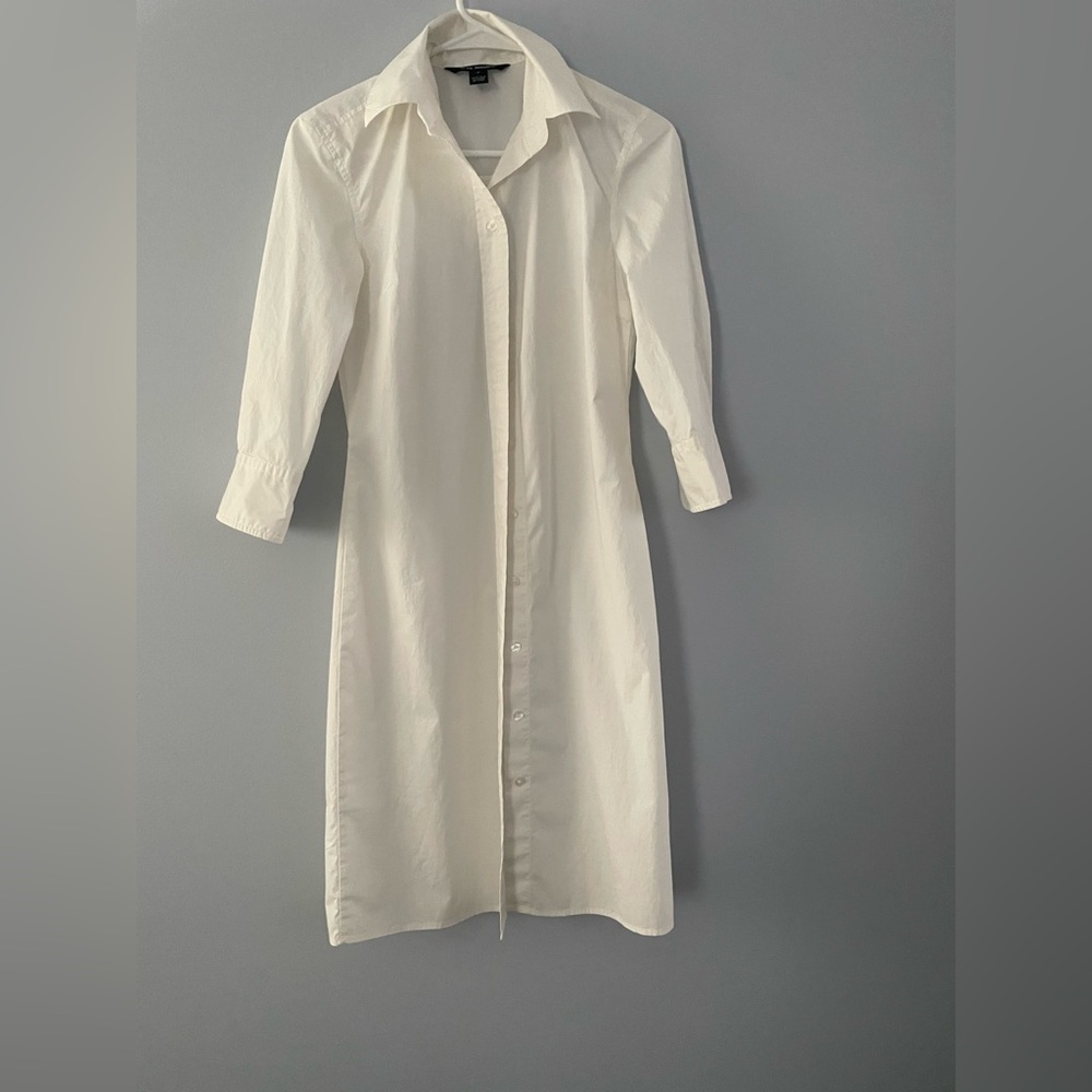 Club Monaco shirt dress Y2K only worn once like new condition